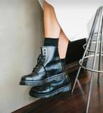 Dr. Martens black boots, zwarte mono veterlaarzen, maat 37, Zwart, Lage of Enkellaarzen, Nieuw, Ophalen of Verzenden