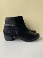 Mephisto Zwarte Lage Laarzen - Maat 40.5, Ophalen of Verzenden, Zo goed als nieuw, Zwart, Lage of Enkellaarzen