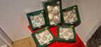 Vintage melkglas kerstballen jaren 90 zie prijs bfr., Diversen, Kerst, Ophalen of Verzenden, Gebruikt