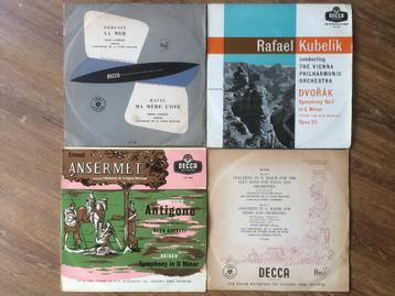 oude Decca platen: Curzon Ansermet Concertgebouworkest eva  beschikbaar voor biedingen