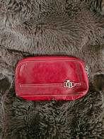 Vintage leren (make-up)tasje - Zo goed als nieuw!, Overige merken, Ophalen of Verzenden, Zo goed als nieuw, Leer