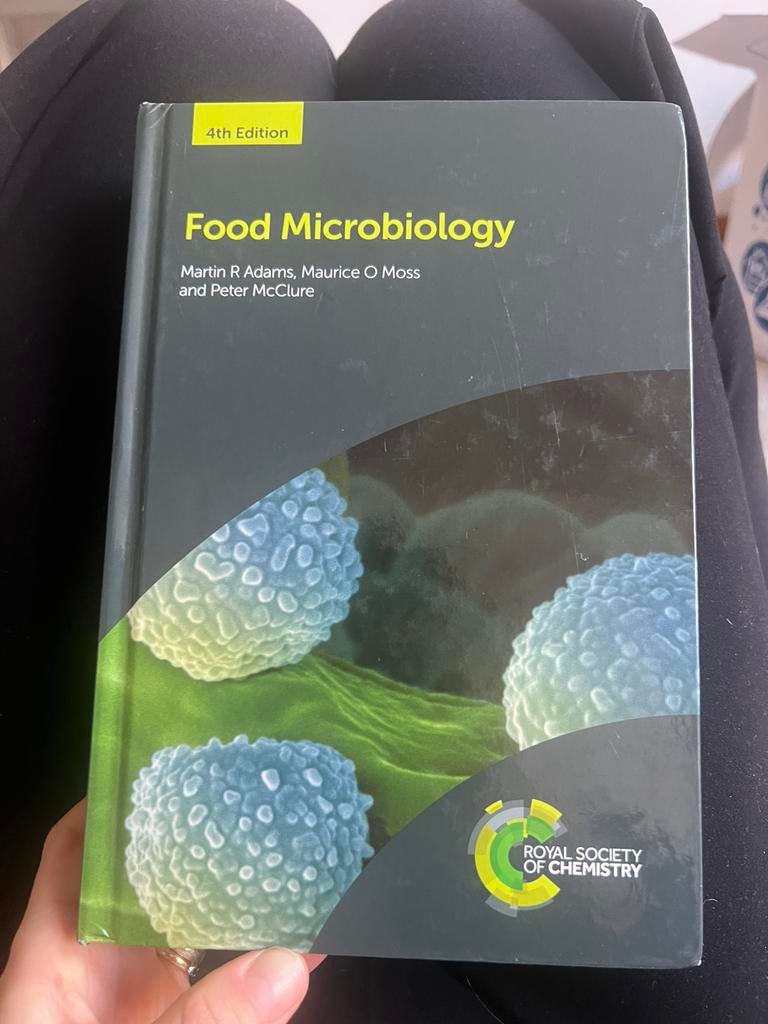 Food Microbiology, Ophalen of Verzenden, Zo goed als nieuw, Overige typen