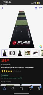 Pure 2 improve Puttingmat 5.0, Sport en Fitness, Golf, Ophalen of Verzenden, Zo goed als nieuw, Overige typen, Overige merken