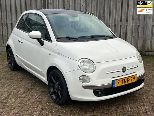 Fiat 500 1.2 Naked pano, Auto's, Fiat, Bedrijf, Te koop, ABS, Airbags, Elektrische ramen, Metallic lak, Startonderbreker, Benzine