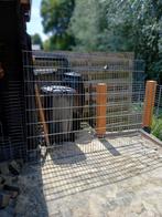 Gegalvaniseerd hekwerk, Tuin en Terras, Ophalen, Zo goed als nieuw, IJzer, Spijlenhekwerk