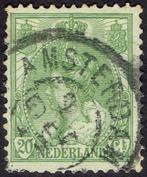 Nederland 1899, Koningin Wilhelmina, 20 cent, groen., Verzenden, T/m 1940, Gestempeld