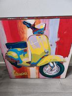 Vintage Vespa & Fiat 500 Kunst, Ophalen of Verzenden