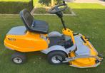 STIGA VILLA SILENT/ 105 CM COMBI MAAIDEK ZITMAAIER, Cirkelmaaier, Ophalen of Verzenden, Zo goed als nieuw, Benzine-grasmaaier