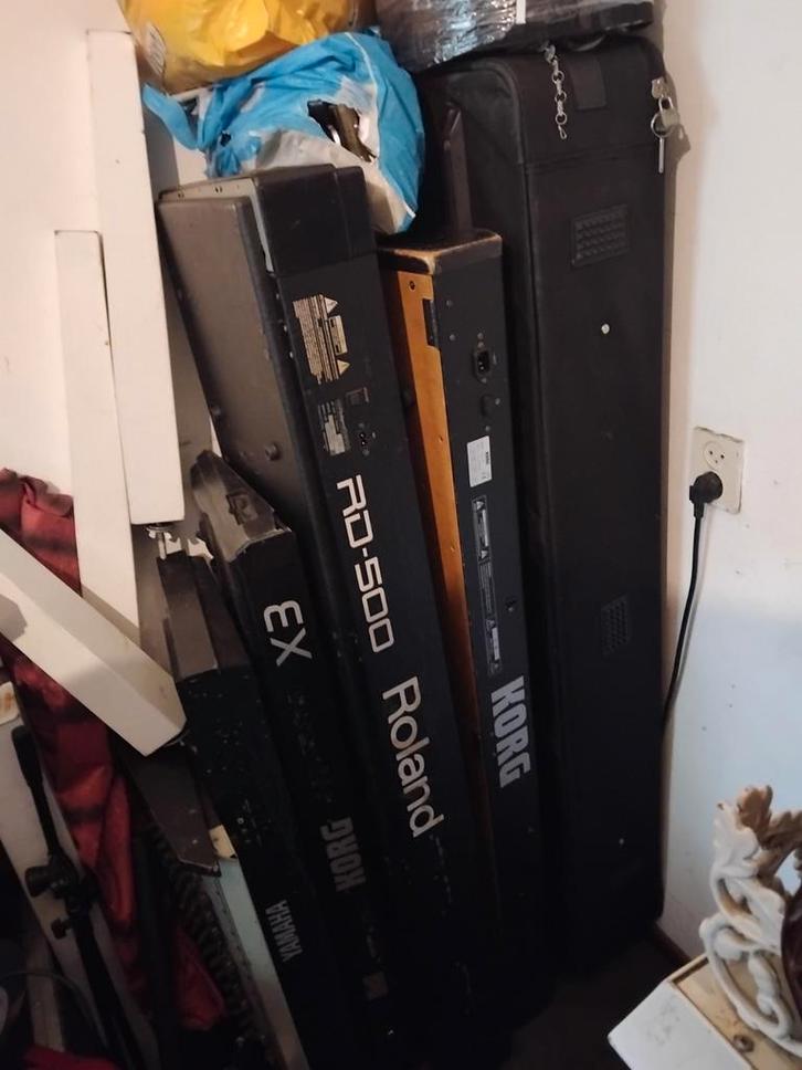 Toetsen keyboards., Muziek en Instrumenten, Keyboards, Gebruikt, 61 toetsen, Yamaha, Aanslaggevoelig, Midi-aansluiting, Ophalen of Verzenden