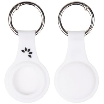 Siliconen Hoesje Apple Airtag - Hanger/Houder/Case - Wit beschikbaar voor biedingen