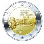 2 euro Malta “Ta' Ħaġrat Tempels’’ UNC 2019, Verzenden, Malta, 2 euro, Losse munt