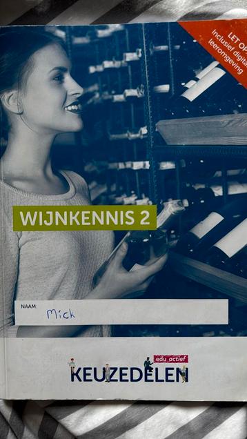 Wijnkennis 2  beschikbaar voor biedingen
