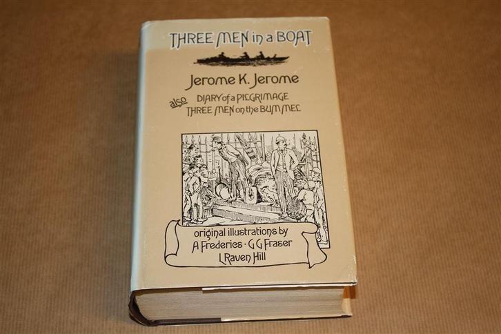 Three Men in a Boat. Jerome K. Jerome., Boeken, Literatuur, Gelezen, Ophalen of Verzenden