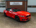 '17 Ford Mustang 5.0L V8 Handgeschakeld Race Red, Auto's, 1730 kg, Achterwielaandrijving, Cabriolet, 4 stoelen