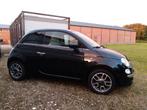 Fiat 500 met schade, Auto's, Fiat, Voorwielaandrijving, Stof, Beige, Zwart