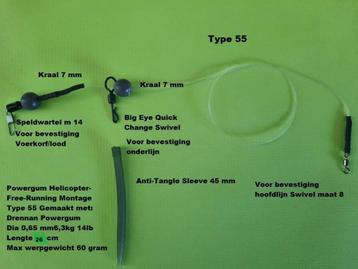 Powergum/FreeRunning/Helicopter-Montage type 55 5st €16.00 beschikbaar voor biedingen