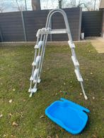 Zwembadtrap met voetenbadje, Tuin en Terras, Zwembad-toebehoren, Ophalen, Zo goed als nieuw