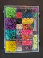 Loom bandjes in opbergdoos - compleet, Ophalen of Verzenden, Zo goed als nieuw, Materiaal