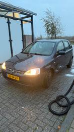 Opel Corsa 1.2 16V 5D Easytronic 2002 Blauw AUTOMAAT, Auto's, Opel, Euro 5, 74 pk, Zwart, Blauw
