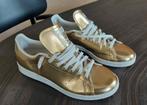 Adidas Stan Smith Gold Goud Metallic maat 44 2/3, Ophalen of Verzenden, Zo goed als nieuw, Wit