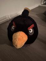 Zwarte Angry Bird knuffel Bomb 35 cm Angrybirds, Kinderen en Baby's, Speelgoed | Knuffels en Pluche, Nieuw, Overige typen, Verzenden