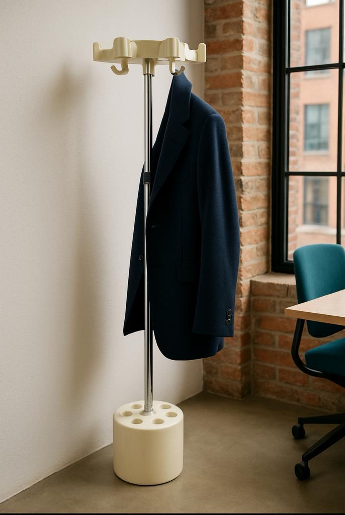 Velca jaren 70 Design Kapstok - Stijlvol & Functioneel, Huis en Inrichting, Woonaccessoires | Kapstokken, Zo goed als nieuw, Staande kapstok