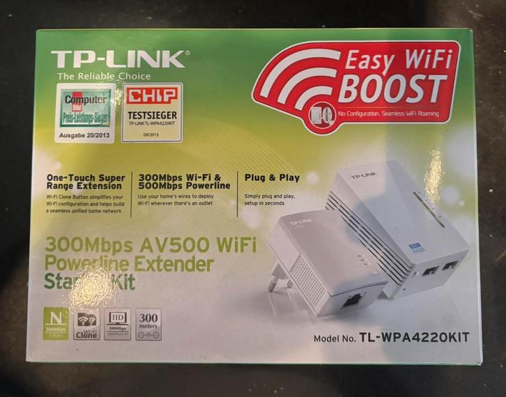 TP-LINK wifi booster, Computers en Software, Routers en Modems, Zo goed als nieuw, Ophalen of Verzenden