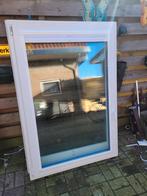 Raam kozijn met dubbel glas, Doe-het-zelf en Verbouw, Kozijnen en Schuifpuien, Gebruikt, Raamkozijn, 75 tot 150 cm, Hout