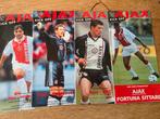 Programma boekjes Ajax 97-98 en 98-99 en een route kaart, Ophalen of Verzenden, Zo goed als nieuw, Ajax, Boek of Tijdschrift