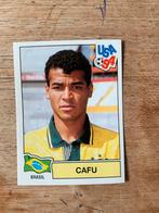 Panini WK USA 94 Brazilie WK rookie sticker Cafu, Ophalen of Verzenden, Zo goed als nieuw, Sticker