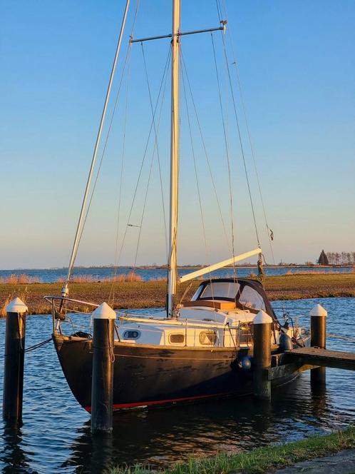Zeilboot koopmans tornado 770, Watersport en Boten, Kajuitzeilboten en Zeiljachten, Polyester, 6 tot 9 meter, Benzine, Ophalen