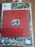 Borduurpakketje kerst, poesje slaapt op muts, Ophalen of Verzenden, Zo goed als nieuw, Handborduren, Borduurpakket