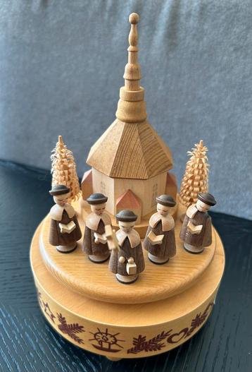 Houten speeldoos Richard Glässer – Seiffen beschikbaar voor biedingen