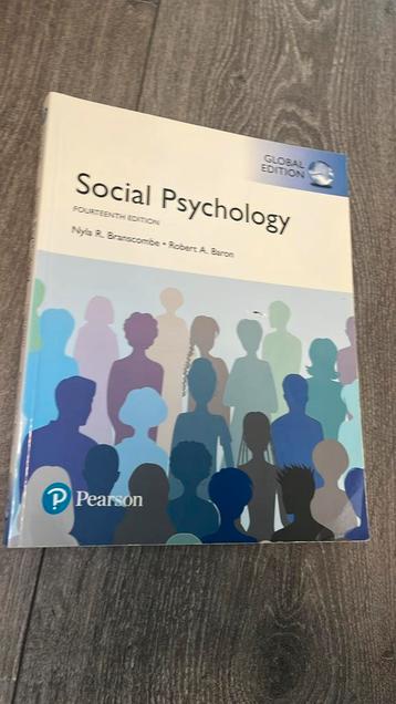 Social Psychology - Branscombe & Baron beschikbaar voor biedingen