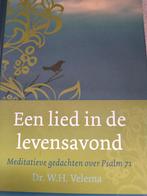 Een lied in de levens avond. Ds WH Velema, Christendom | Protestants, Ophalen of Verzenden, Zo goed als nieuw, Ds WH Velema