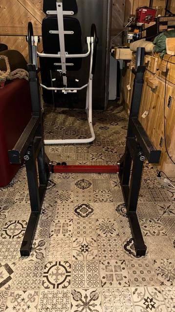 Halterrek / Squat Rack - Stevig en Verstelbaar beschikbaar voor biedingen