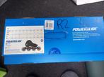Powerslide R2 Skate Zwart maay 43, Sport en Fitness, Skeelers, Ophalen, Heren, Zo goed als nieuw, Inline skates 4 wielen