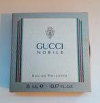 Gucci Nobile Eau de Toilette - 5ml, Sieraden, Tassen en Uiterlijk, Uiterlijk | Parfum, Ophalen of Verzenden, Nieuw