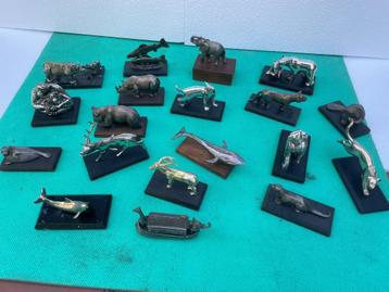 verzameling WNF verzilverde dieren beschikbaar voor biedingen