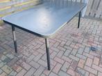 tuintafel met glasplaat, Ophalen, Zo goed als nieuw, Aluminium