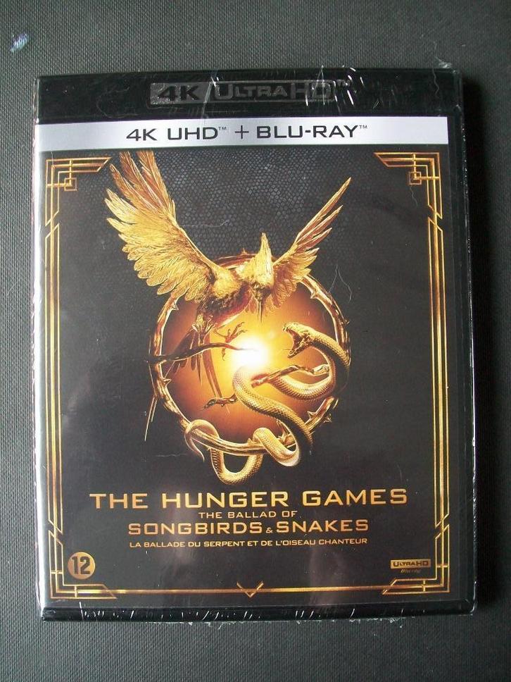 Blu-ray 4K Ultra HD: The Hunger Games (2023) nieuw in seal , Cd's en Dvd's, Blu-ray, Nieuw in verpakking, Actie, Verzenden