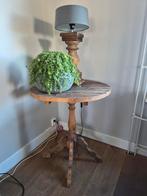 Vintage Wijntafeltje - 70cm doorsnede, 79cm hoog, Ophalen, Gebruikt, 75 cm of meer, 60 cm of meer