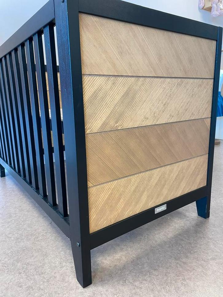 Bopita Ledikant Job Visgraat 60x120 Outlet, Kinderen en Baby's, Babywiegjes en Ledikanten, Nieuw, Ledikant, Ophalen