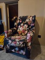 Prachtige bloemen fauteuil, Ophalen, Gebruikt