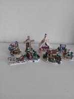 Kerst decoratie (diverse kerst scenario van aardewerk), Diversen, Kerst, Ophalen of Verzenden, Gebruikt