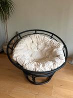 Rotan kuipstoel, Huis en Inrichting, Fauteuils, Ophalen of Verzenden, Zo goed als nieuw, 75 tot 100 cm, 50 tot 75 cm