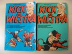Kick Wilstra. Nr 3 en 4. Voetbalstripboek., Boeken, Meerdere stripboeken, Ophalen of Verzenden, Gelezen