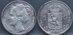 Zilveren 1 gulden 1904 Wilhelmina, Postzegels en Munten, Munten | Nederland, 1 gulden, Verzenden, Zilver, Koningin Wilhelmina