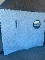 Bruiloft decoratie flower wall bloemen muur champagne, Hobby en Vrije tijd, Feestartikelen, Ophalen, Zo goed als nieuw, Versiering