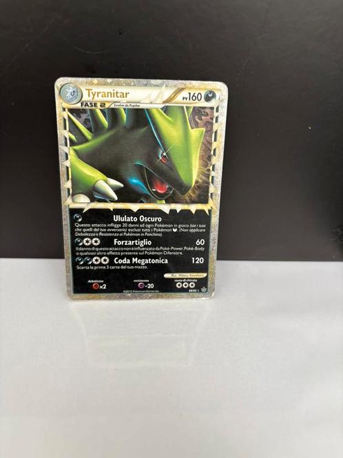 Tyranitar 88, Hobby en Vrije tijd, Verzamelkaartspellen | Pokémon, Zo goed als nieuw, Meerdere kaarten, Foil, Ophalen of Verzenden